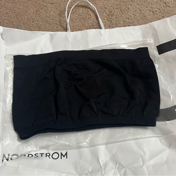 NWT Bandeau Bras - White, Black, and Gray - Picture 4 of 5